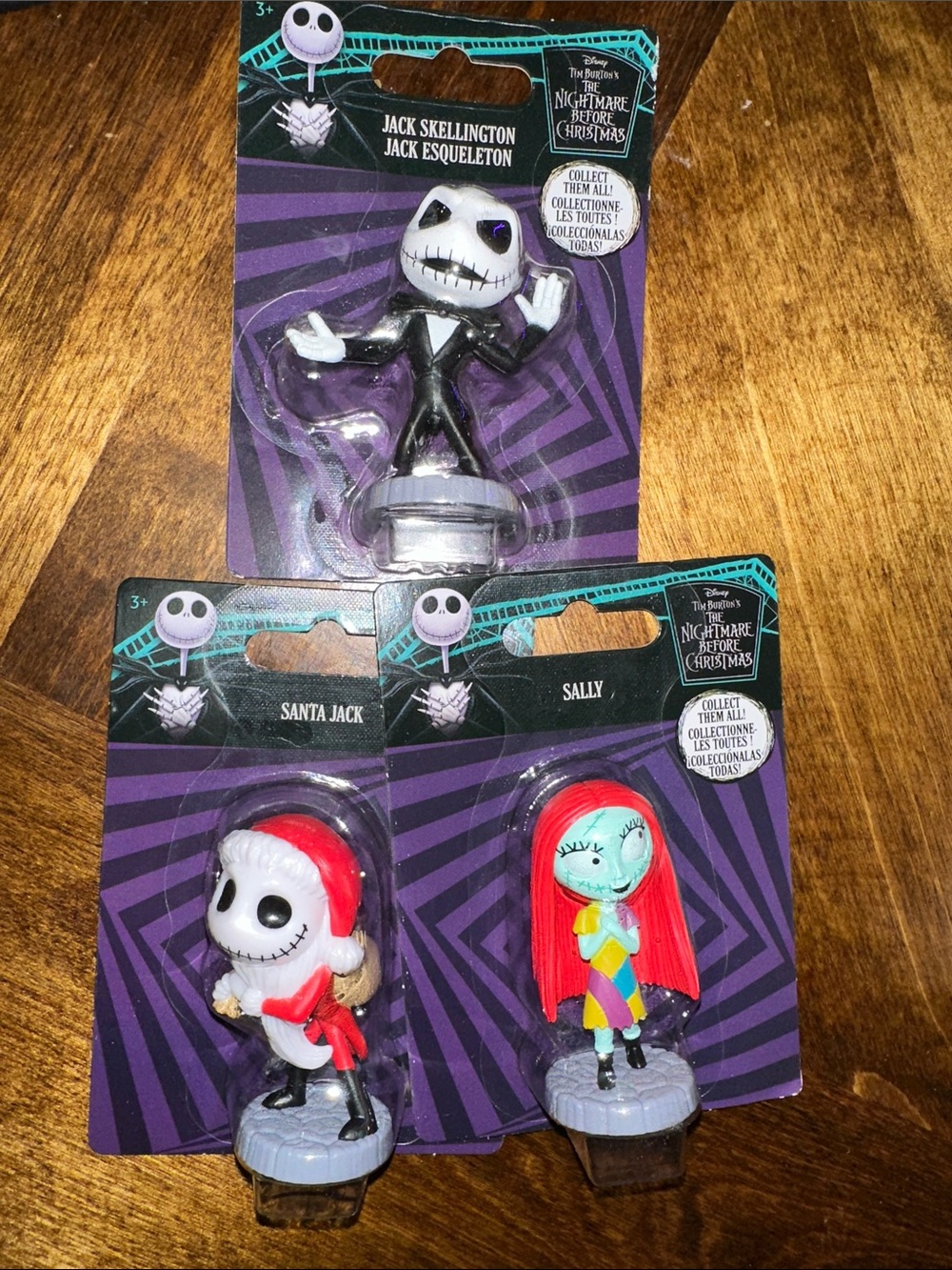 Set of 3 The Nightmare Before Christmas figures